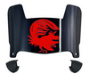 Jacksonville State Gamecocks Mini Football Helmet Visor Shield w/ Clips - PICK VISOR & LOGO COLOR