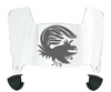 Jacksonville State Gamecocks Mini Football Helmet Visor Shield w/ Clips - PICK VISOR & LOGO COLOR