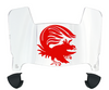 Jacksonville State Gamecocks Mini Football Helmet Visor Shield w/ Clips - PICK VISOR & LOGO COLOR