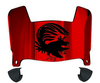 Jacksonville State Gamecocks Mini Football Helmet Visor Shield w/ Clips - PICK VISOR & LOGO COLOR