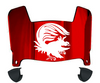 Jacksonville State Gamecocks Mini Football Helmet Visor Shield w/ Clips - PICK VISOR & LOGO COLOR
