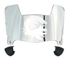 Jacksonville State Gamecocks Mini Football Helmet Visor Shield w/ Clips - PICK VISOR & LOGO COLOR