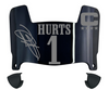 Jalen Hurts Philadelphia Eagles Mini Football Helmet Visor w/ Clips - PICK COLOR