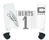 Jalen Hurts Philadelphia Eagles Mini Football Helmet Visor w/ Clips - PICK COLOR