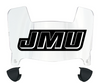 James Madison Dukes Mini Football Helmet Visor Shield w/ Clips - PICK VISOR & LOGO COLOR