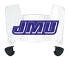 James Madison Dukes Mini Football Helmet Visor Shield w/ Clips - PICK VISOR & LOGO COLOR