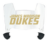 James Madison Dukes Mini Football Helmet Visor Shield w/ Clips - PICK VISOR & LOGO COLOR