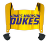 James Madison Dukes Mini Football Helmet Visor Shield w/ Clips - PICK VISOR & LOGO COLOR