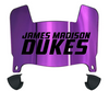 James Madison Dukes Mini Football Helmet Visor Shield w/ Clips - PICK VISOR & LOGO COLOR