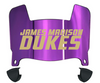 James Madison Dukes Mini Football Helmet Visor Shield w/ Clips - PICK VISOR & LOGO COLOR