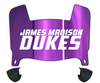 James Madison Dukes Mini Football Helmet Visor Shield w/ Clips - PICK VISOR & LOGO COLOR