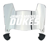 James Madison Dukes Mini Football Helmet Visor Shield w/ Clips - PICK VISOR & LOGO COLOR