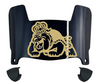 James Madison Dukes Mini Football Helmet Visor Shield w/ Clips - PICK VISOR & LOGO COLOR