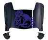 James Madison Dukes Mini Football Helmet Visor Shield w/ Clips - PICK VISOR & LOGO COLOR
