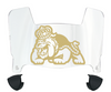 James Madison Dukes Mini Football Helmet Visor Shield w/ Clips - PICK VISOR & LOGO COLOR
