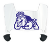 James Madison Dukes Mini Football Helmet Visor Shield w/ Clips - PICK VISOR & LOGO COLOR