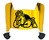 James Madison Dukes Mini Football Helmet Visor Shield w/ Clips - PICK VISOR & LOGO COLOR