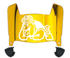 James Madison Dukes Mini Football Helmet Visor Shield w/ Clips - PICK VISOR & LOGO COLOR