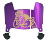 James Madison Dukes Mini Football Helmet Visor Shield w/ Clips - PICK VISOR & LOGO COLOR
