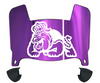 James Madison Dukes Mini Football Helmet Visor Shield w/ Clips - PICK VISOR & LOGO COLOR