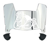 James Madison Dukes Mini Football Helmet Visor Shield w/ Clips - PICK VISOR & LOGO COLOR