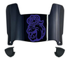 James Madison Dukes Mini Football Helmet Visor Shield w/ Clips - PICK VISOR & LOGO COLOR
