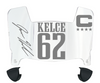 Jason Kelce Philadelphia Eagles Mini Football Helmet Visor w/ Clips - PICK COLOR