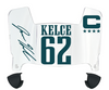 Jason Kelce Philadelphia Eagles Mini Football Helmet Visor w/ Clips - PICK COLOR