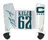Jason Kelce Philadelphia Eagles Mini Football Helmet Visor w/ Clips - PICK COLOR