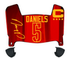 Jayden Daniels Washington Commanders Mini Football Helmet Visor w/ Clips - PICK COLOR