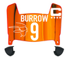 Joe Burrow Cincinnati Bengals Mini Football Helmet Visor w/ Clips - PICK COLOR