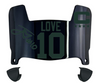 Jordan Love Green Bay Packers Mini Football Helmet Visor w/ Clips - PICK COLOR