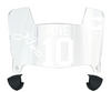 Jordan Love Green Bay Packers Mini Football Helmet Visor w/ Clips - PICK COLOR