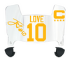 Jordan Love Green Bay Packers Mini Football Helmet Visor w/ Clips - PICK COLOR
