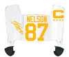 Jordy Nelson Green Bay Packers Mini Football Helmet Visor w/ Clips - PICK COLOR
