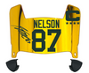 Jordy Nelson Green Bay Packers Mini Football Helmet Visor w/ Clips - PICK COLOR