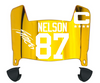 Jordy Nelson Green Bay Packers Mini Football Helmet Visor w/ Clips - PICK COLOR