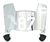 Jordy Nelson Green Bay Packers Mini Football Helmet Visor w/ Clips - PICK COLOR