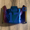 Josh Allen Buffalo Bills Custom Full Size Football Helmet Visor Shield w/ Clips - PICK VISOR & LOGO COLOR
