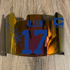 Josh Allen Buffalo Bills Custom Full Size Football Helmet Visor Shield w/ Clips - PICK VISOR & LOGO COLOR