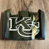 Kansas City Chiefs Full Size Football Helmet Visor Shield Gold Iridium Mirror w/ Clips - PICK LOGO COLOR