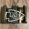 Kansas City Chiefs Full Size Football Helmet Visor Shield Silver Chrome Mirror w/ Clips - PICK LOGO COLOR
