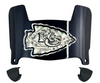 Kansas City Limited Edition Mini Football Helmet Visor Shield w/ Clips - PICK VISOR & LOGO COLOR