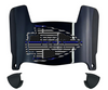 Kansas City Limited Edition Mini Football Helmet Visor Shield w/ Clips - PICK VISOR & LOGO COLOR