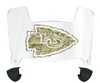 Kansas City Limited Edition Mini Football Helmet Visor Shield w/ Clips - PICK VISOR & LOGO COLOR