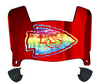 Kansas City Limited Edition Mini Football Helmet Visor Shield w/ Clips - PICK VISOR & LOGO COLOR