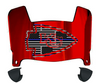 Kansas City Limited Edition Mini Football Helmet Visor Shield w/ Clips - PICK VISOR & LOGO COLOR