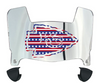 Kansas City Limited Edition Mini Football Helmet Visor Shield w/ Clips - PICK VISOR & LOGO COLOR