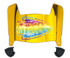 Kansas City Limited Edition Mini Football Helmet Visor Shield w/ Clips - PICK VISOR & LOGO COLOR