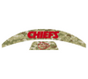 Kansas City Chiefs MIDI Mid Size SpeedFlex Football Helmet Front & Back Bumper Decal Set - Pick Color